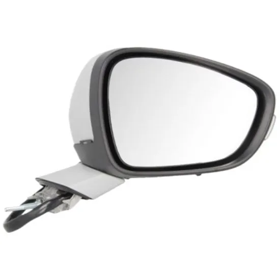 Oglinda exterioara dreapta PEUGEOT 508 1 2010->2018 perioada 2010 2011 2012 2013 2014 2015 2016 2017 2018 pana la an de fabricatie 10/2014, cu lampa podea, cu lumini de pozitie, cu semnal, numar pini 16, cu incalzire, cu memorie, cu senzor de temperatura, rabatare electrica, prevopsit partial,