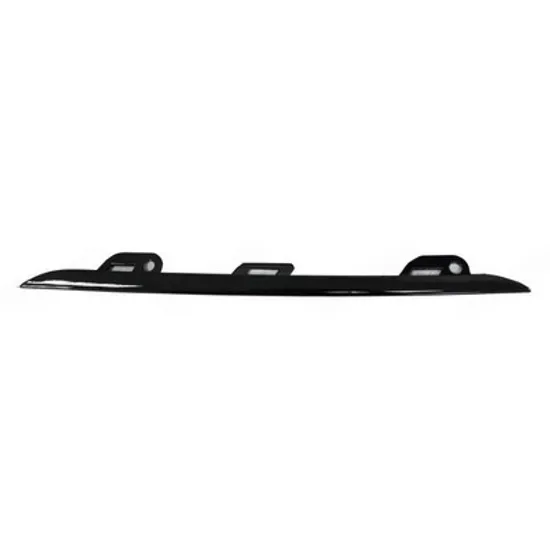 Ornament Grila PORSCHE CAYENNE 9YA 2017-> Bandou Grila bara fata lateral central negru STANGA Perioada 2018 2019 2020 2021 2022 2023