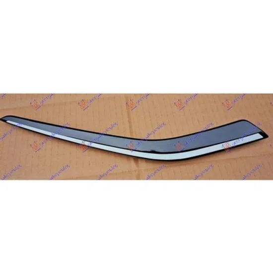 Ornament Grila PEUGEOT 208 1 2012->2018 Bandou grila bara fata negru stanga Perioada 2012 2013 2014 2015 2016 2017 2018