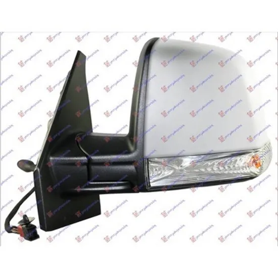 Oglinda FIAT DOBLO 263 2010-> Oglinda exter stanga cu cabluri pt vopsit cu semnal pt combi Perioada 2010 2011 2012 2013 2014 2015