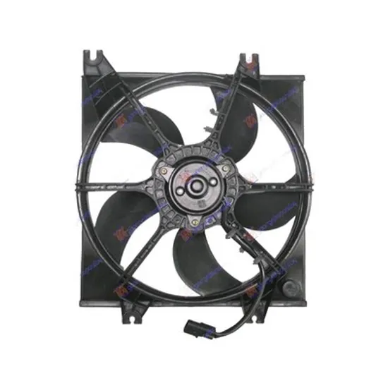 Ventilator Motor HYUNDAI ACCENT 2 LC 1999->2005 Electroventilator radiator complet benzina/diesel (cv manuala sau automata), Perioada 2000 2001 2002 2003 2004 2005