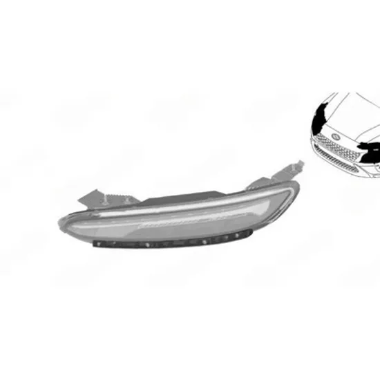 Lampa Fata HYUNDAI KONA 2017->2023 Lampa Daylight LED cu semnal STANGA Perioada 2020 2021 2022 2023