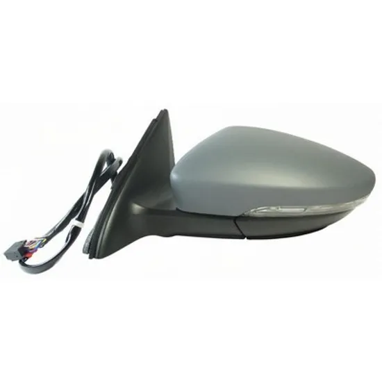 Oglinda VW JETTA 6 2010-> Oglinda exterioara electrica cu incalzire pentru vopsit (cu semnal) STANGA Perioada 2010 2011 2012 2013 2014