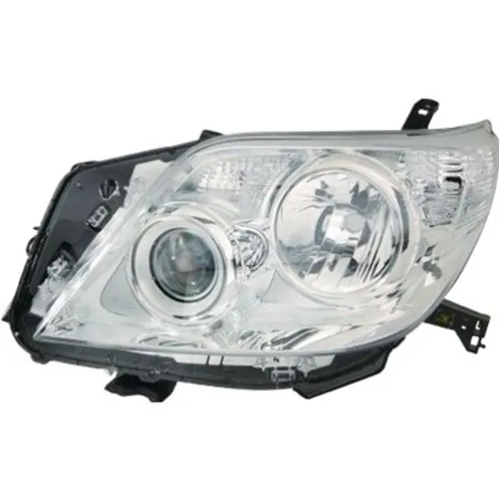 Far dreapta TOYOTA LAND CRUISER PRADO J15 2009-> perioada 2009 2010 2011 2012 2013 2014 pana la an de fabricatie 2013, fara motor reglaj, semnal alb, cu reglaj electric, cu bec H11/HB3