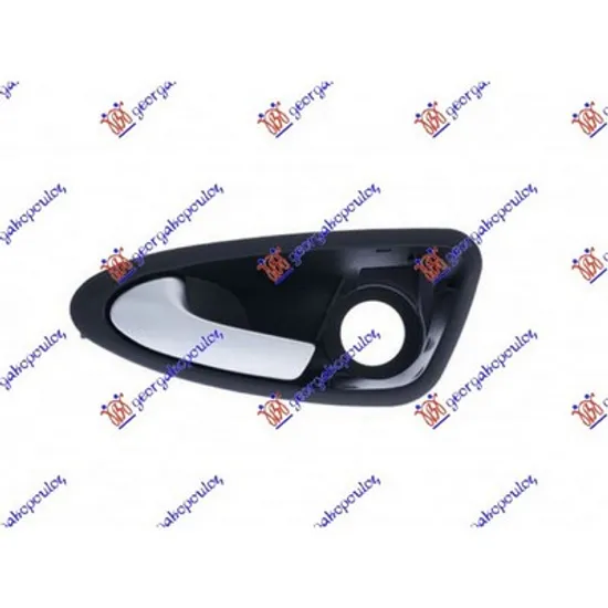 Maner Usa SEAT IBIZA 4 2008->2017 Maner usa fata interior argintiu/negru stanga Perioada 2008 2009 2010 2011 2012 2013 2014 2015 2016 2017