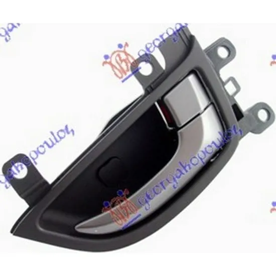 Maner Usa HYUNDAI ELANTRA 2011->2016 Maner usa fata interior gri/negru dreapta Perioada 2011 2012 2013 2014 2015