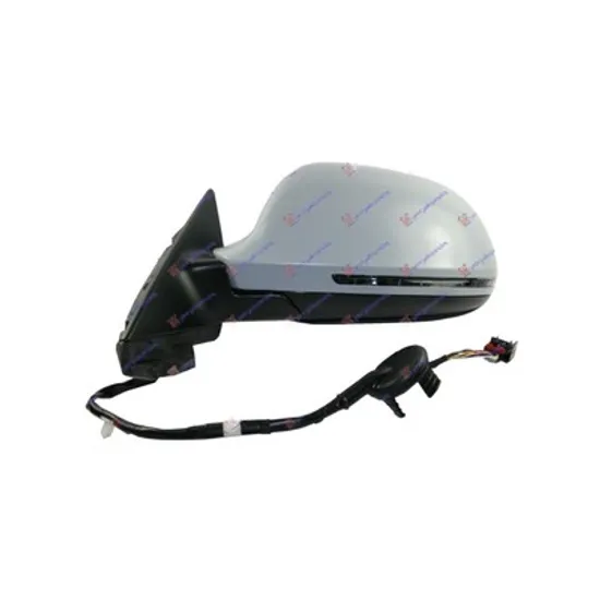 Oglinda AUDI A3 8P1 2003->2012 Oglinda ext stanga electrica/incalz/semnal pt 5 usi (03.08-) Perioada 2008 2009 2010 2011 2012
