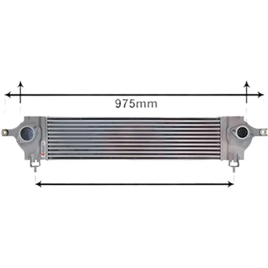 Intercooler NISSAN QASHQAI 1 2007->2014 1.5 dCi 76KW 103CP , pentru motor perioada 2008 2009,2010,2011,2012 2013