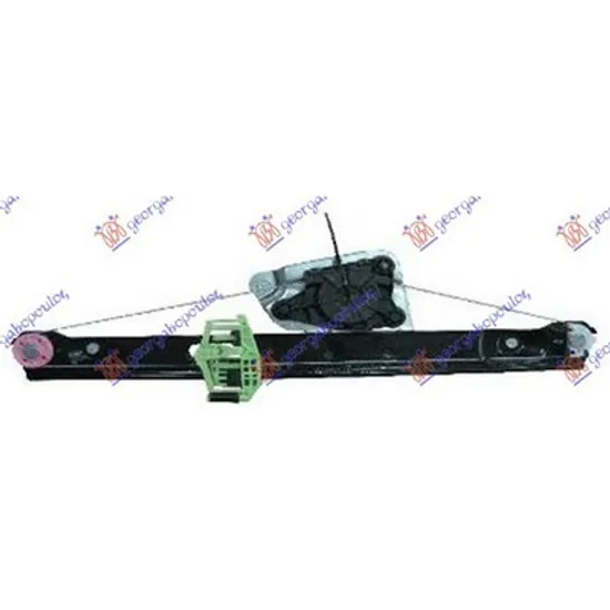 Macara Usa BMW 3 E90 2004->2011 Macara geam usa spate dreapta fara motor Perioada 2005 2006 2007 2008 2009 2010 2011 2012