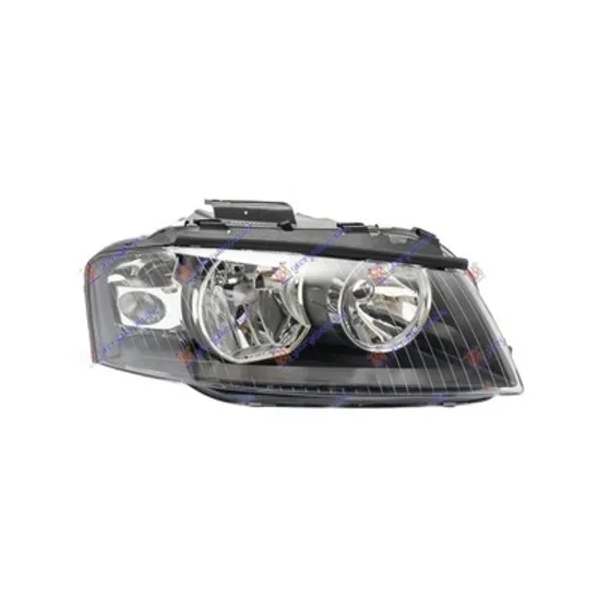 Faruri AUDI A3 8P1 2003->2012 Far dreapta cu reglaj, H7/H7 (06.03-02.08) Perioada 2003 2004 2005 2006 2007 2008