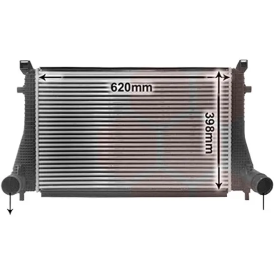 Intercooler AUDI TT Roadster 2014-> 2.0 TTS quattro 228KW 310CP , pentru motor CJXG perioada 2014 2015,2016,2017,2018 2019