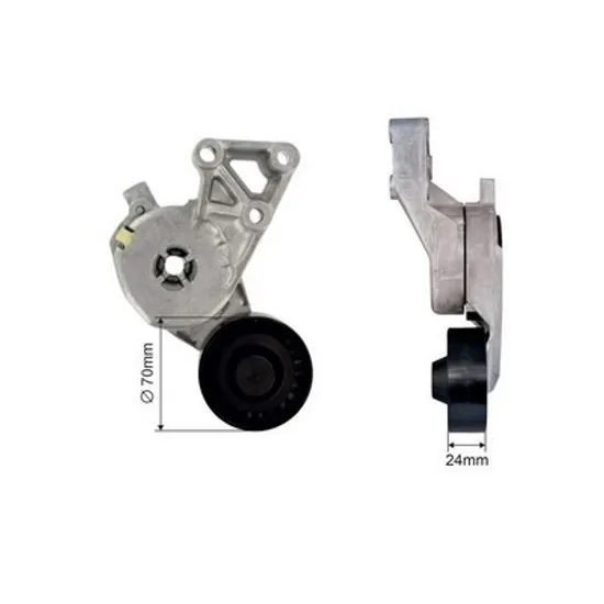 INTINZATOR CUREA TRANSMISIE SEAT LEON 1,6 -75KW/102CP- 1595cmc, pentru motor BSE, BSF, CCSA, perioada 2005,2006,2007,2008,2009,2010,2011,2012