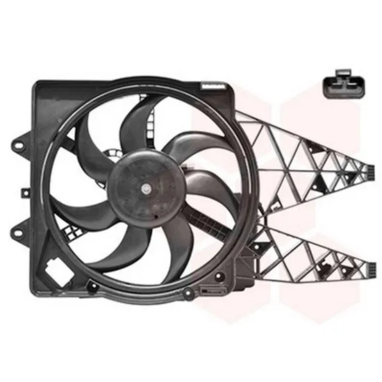 Ventilator Motor FIAT BRAVO 2006->2016 Electroventilator complet 1.4cc (DIESEL), Perioada 2006 2007 2008 2009 2010 2011 2012 2013 2014