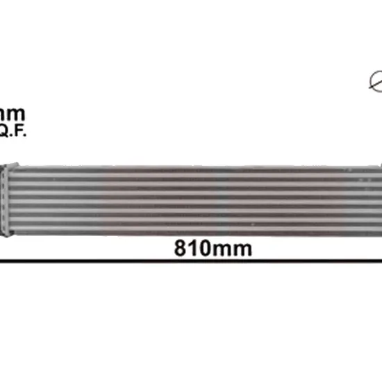 Intercooler RENAULT SCENIC 3 2008->2015, GRAND SCENIC 3 2009->2016 pentru 1.6 dCi , perioada 2011 2012 2013 2014 2015 2016