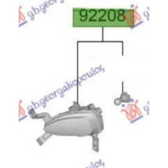 Lampa Fata HYUNDAI i20 2014->2020 Lampa daylight (O) dreapta Perioada 2018 2019 2020 2021 2022