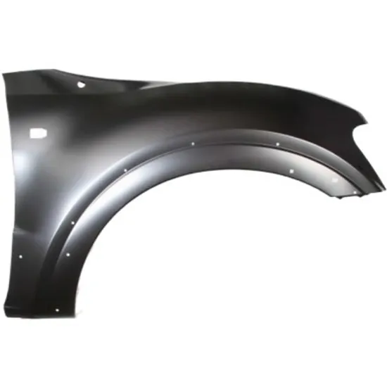 Aripa fata dreapta MITSUBISHI PAJERO 3 1999->2007 perioada 2000 2001 2002 2003 2004 2005 2006 2007 , cu gauri bandou crom, cu semnal