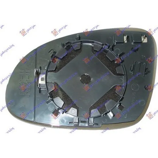 Sticla Oglinda VW PASSAT B5 2000->2005 Geam oglinda exterioara dreapta, convex cu incalzire mic Perioada 2000 2001 2002 2003 2004 2005