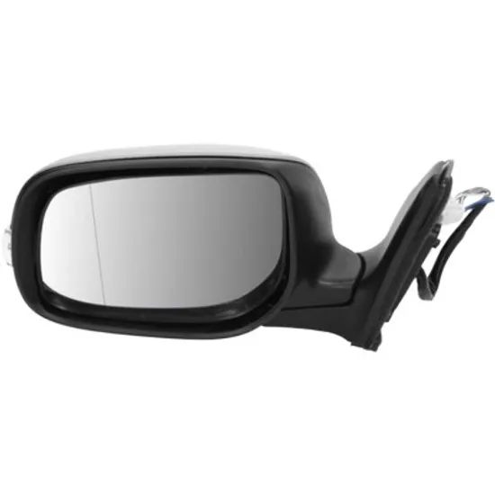 Oglinda exterioara stanga TOYOTA AVENSIS T25 2003->2008 perioada 2003 2004 2005 2006 2007 2008 de la an de fabricatie 07/2006, semnal transparent, cu semnal, cu incalzire, rabatare electrica, prevopsit grund