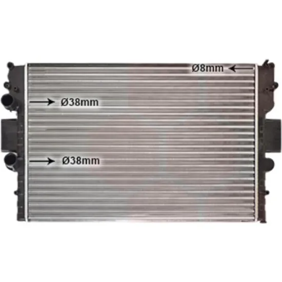 Radiator apa IVECO DAILY 4 2006->2012 pentru 60C18, perioada 2006 2007 2008 2009 2010 2011