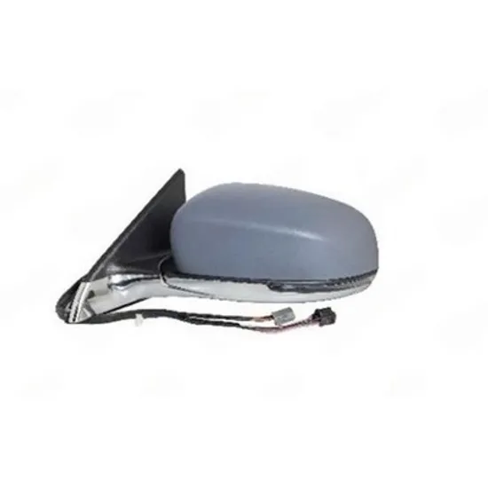 Oglinda JEEP COMPASS 2020-> Oglinda exterioara electrica cu incalzire pentru vopsit cu rabatare electrica (cu semnal si lampa podea si senzor banda) (suport cromat) STANGA Perioada 2022 2023 2024 2025