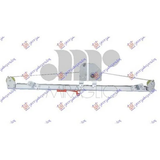 Macara Usa FORD TRANSIT CUSTOM 2012-> Macara usa fata electrica (fara motor) (EURO) dreapta Perioada 2013 2014 2015 2016 2017 2018