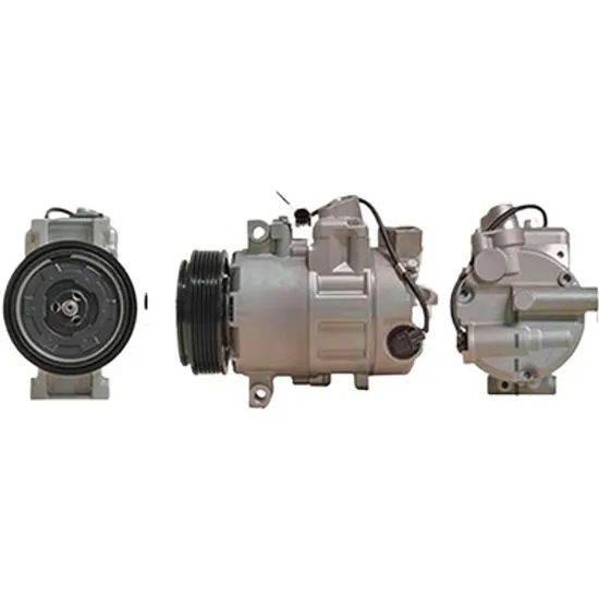 Compresor aer conditionat BMW 5 E60 2001->2010 520 i 125KW 170CP , pentru motor N43 B20 A perioada 2007 2008 2009