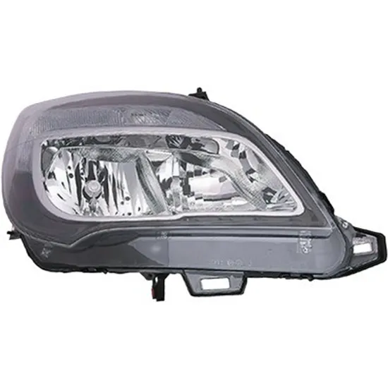 Far dreapta OPEL MERIVA B 2010->2017 perioada 2011 2012 2013 2014 2015 2016 2017 de la an de fabricatie 01/2014, cu motor reglaj, semnal transparent, cu reglaj electric, cu bec H7/H1