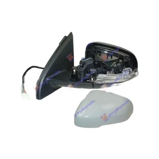 Oglinda VOLVO S60 2 2010->2018 Oglinda exterioara electrica cu incalzire cu rabatare electrica (cu semnal si cu lampa podea si senzor ) stanga Perioada 2010 2011 2012 2013 2014 2015