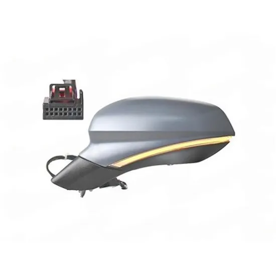 Oglinda SEAT LEON 2019-> Oglinda exterioara electrica cu incalzire cu rabatare electrica pentru vopsit cu memorie (cu semnal si lampa podea) (16gauri/13pini) STANGA Perioada 2020 2021 2022 2023 2024 2025