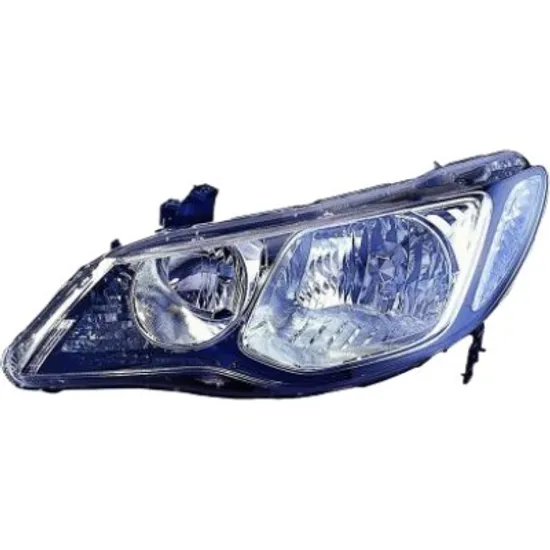Far dreapta HONDA CIVIC SEDAN 8 2005->2012 perioada 2006 2007 2008 2009 2010 2011 reglaj manual, cu bec W5W, cu bec WY21W, cu bec HB3/HB4