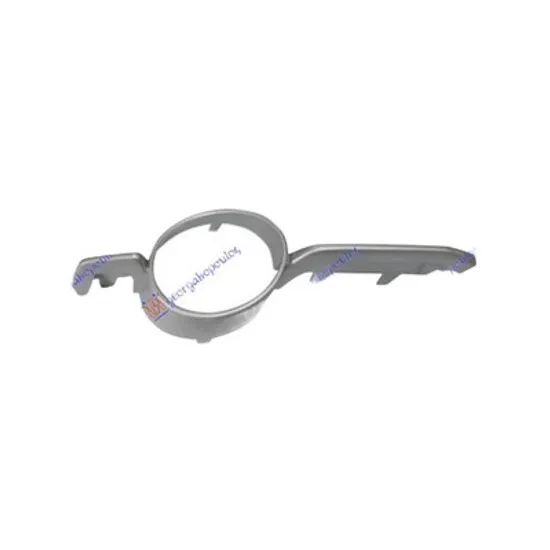 Ornament Proiector BMW X6 E71 2007->2014 Rama proiector argintiu >2012 dreapta, Perioada 2008 2009 2010 2011 2012