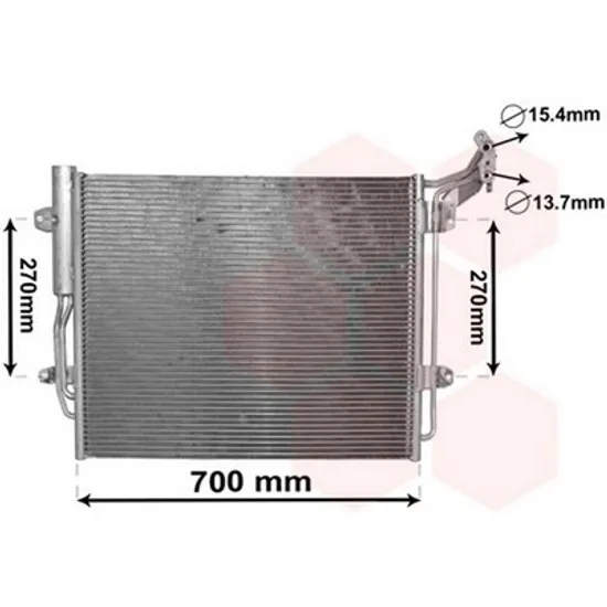 Radiator Aer Conditionat SEAT ALHAMBRA 2010-> Radiator aer conditionat benzina/ diesel 56,5x49 Perioada 2010 2011 2012 2013 2014 2015 2016