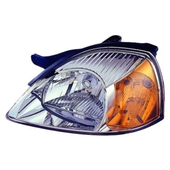 Far dreapta KIA RIO 4 2000->2005 perioada 2000 2001 2002 2003 2004 2005 de la an de fabricatie 10/2002, cu motor reglaj, semnal galben, cu reglaj electric, cu bec H4