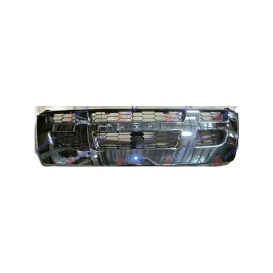 Grila Radiator ISUZU D-MAX 1 2002->2012 Grila radiator negru/ cromata pt 4WD 2006-> Perioada 2007 2008 2009 2010 2011 2012