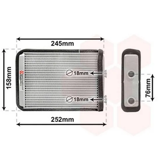 Radiator Incalzire FIAT PUNTO 188 1999->2012 Calorifer BEHR +/-AC 209x158 T. MARELLI Perioada 1999 2000 2001 2002 2003 2004 2005 2006 2007 2008 2009 2010 2011