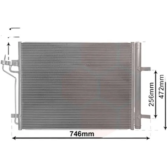 Radiator aer conditionat SUZUKI SWIFT 3 2005->2010 pentru 1.3 4x4 , perioada 2005 2006 2007 2008 2009 2010 2011