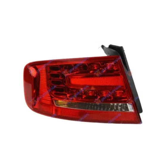 Lampa stop spate stanga AUDI A4 B8 2007->2015 perioada 2011 2012 2013 2014 2015 pana la an de fabricatie 03/2012, semnal galben, exterior, cu bec LED