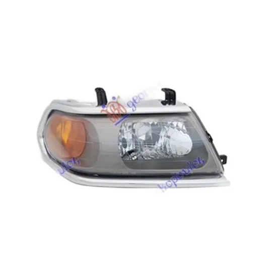 Faruri MITSUBISHI PAJERO SPORT 1 1996->2012 Far rama cromata dreapta, 2000->2006 Perioada 2000 2001 2002 2003 2004 2005 2006