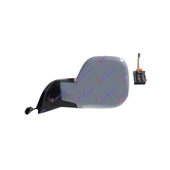 Oglinda PEUGEOT PARTNER 2018-> Oglinda exterioara electrica cu incalzire cu rabatare electrica pentru vopsit (7 PIN) stanga Perioada 2019 2020 2021 2022 2023 2024