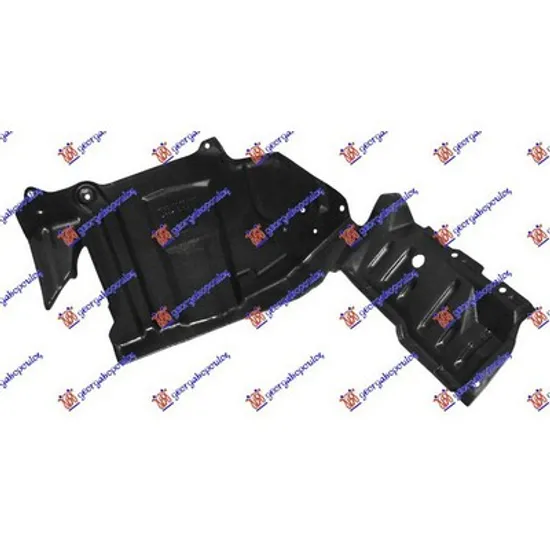 Scut Motor NISSAN ALMERA 2 2001->2006 Scut motor plastic stanga Perioada 2000 2001 2002 2003 2004 2005 2006