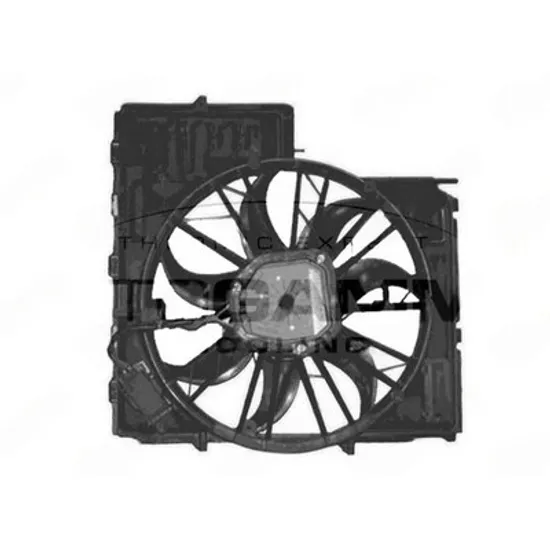 Ventilator Motor BMW X5 E53 2000->2006 Ventilator 4.4-4.8 (500 mm) Perioada 2000 2001 2002 2003 2004 2005 2006