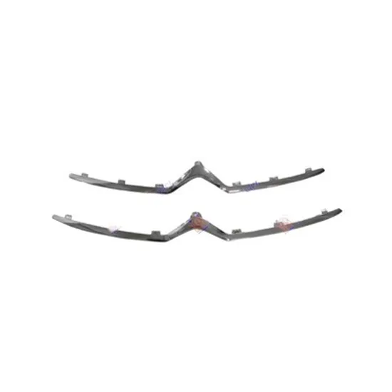 Bandou grila CITROEN C4 1 LC 2004->2012 Ornament cromat- emblema grila SET (2 buc), 2011-> Perioada 2011 2012 2013