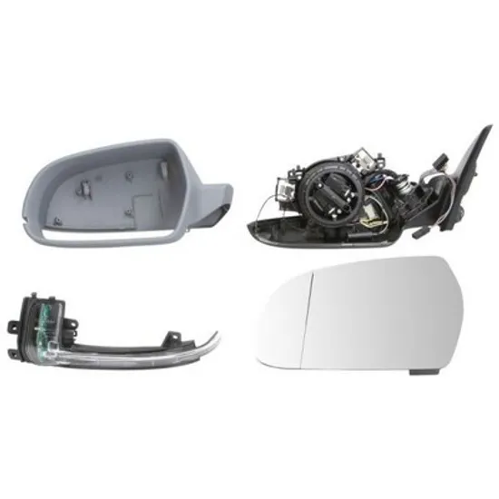 Oglinda AUDI A5 8T3 2007->2017 Oglinda exterioara electrica cu incalzire cu rabatare electrica pentru vopsit (cu memorie) 2010- COUPE STANGA Perioada 2011 2012 2013 2014 2015 2016