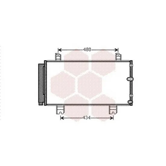 Radiator Aer Conditionat LEXUS IS 2 2005->2013 Radiator aer conditionat toate modelele benzina (640x340x16) Perioada 2005 2006 2007 2008 2009 2010 2011 2012 2013