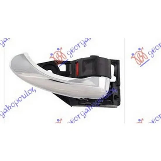 Maner Usa TOYOTA RAV 4 III 2005->2014 Maner usa fata/spate interior cromat/negru ->2008 dreapta Perioada 2005 2006 2007 2008 2009