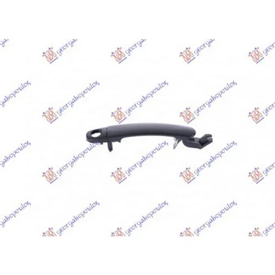 Maner Usa SKODA YETI 2009->2017 Maner exterior usa fata cu gaura butuc Perioada 2009 2010 2011 2012 2013 2014 2015 2016 2017
