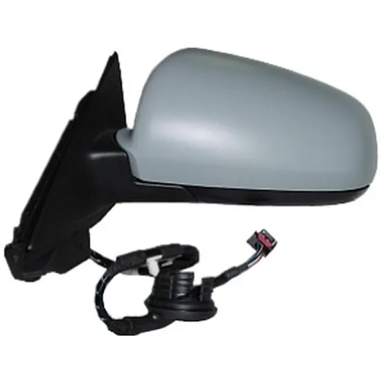 Oglinda exterioara stanga AUDI A3 Sportback 8PA 2004->2013 perioada 2004 2005 2006 2007 2008 2009 2010 2011 2012 2013 de la an de fabricatie 2003, reglaj electric, cu incalzire, rabatare electrica, pana la an de fabricatie 2007, prevopsit grund