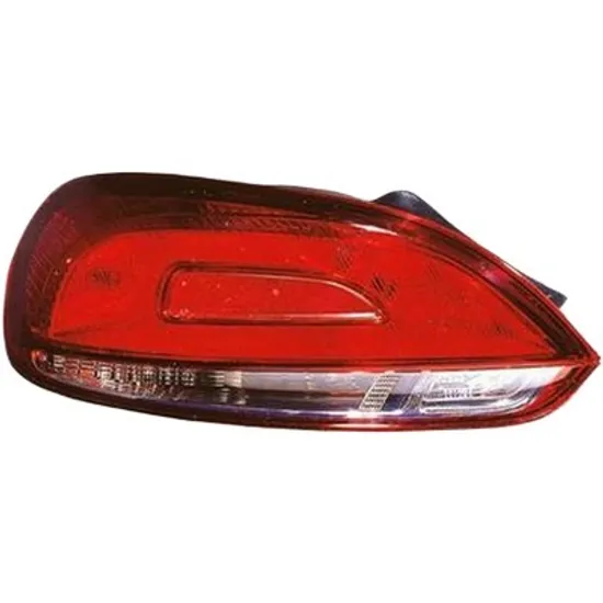 Lampa stop spate stanga VW SCIROCCO 2008->2017 perioada 2009 2010 2011 2012 2013 2014 2015 2016 2017 pana la an de fabricatie 2014, semnal transparent,