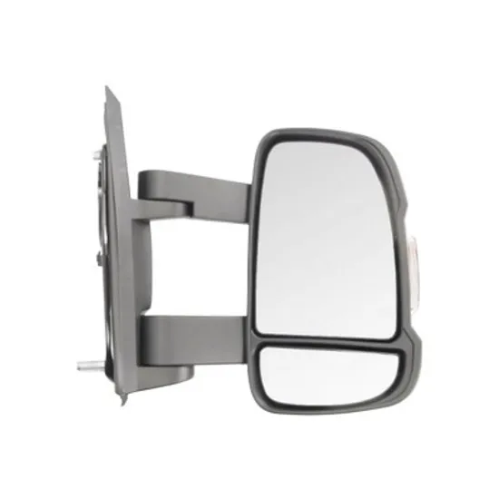 Oglinda exterioara dreapta PEUGEOT BOXER 2006-> perioada 2011 2012 2013 2014 2015 2016 , cu semnal, lungime cm 16, numar pini 8, lungime brat mediu, cu incalzire, pana la sarcina max 3500,