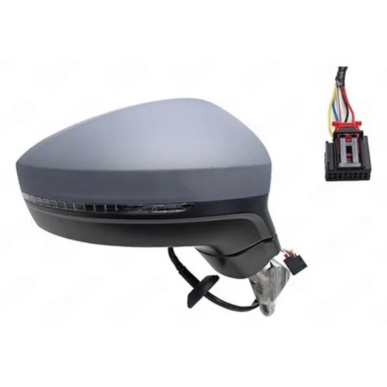 Oglinda VW TIGUAN ALLSPACE BW2 2017-> Oglinda exterioara electrica cu incalzire pentru vopsit (cu semnal) 6 PIN DREAPTA Perioada 2017 2018 2019 2020 2021 2022